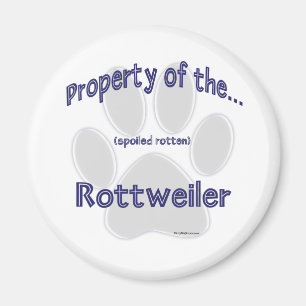 Íman Propriedade Rottweiler - Magnet