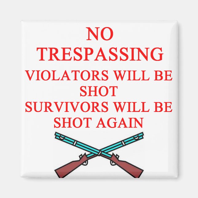 Íman proprietário da arma sem invasão (Frente)