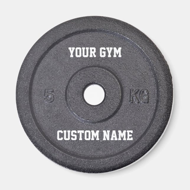 Íman Proprietário da Gym ou Magnet Engraçado pelo Usuár (Frente)