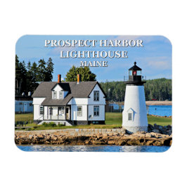 Íman Prospect Harbor Lighthouse, Maine Photo Magnet