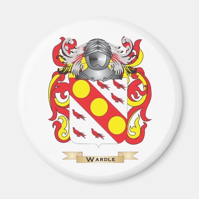 Íman Proteção da família Wardle (Casaco de armas) (Frente)