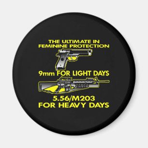 Íman Proteção feminino final preta