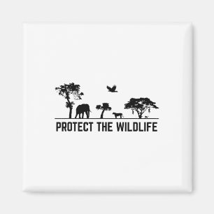 Íman Proteger a Natureza da Conservação Animal Safari S