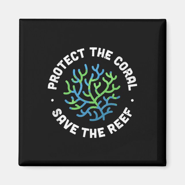 Íman Proteger O Coral Salvar O Recife - Conservati Ocea (Frente)