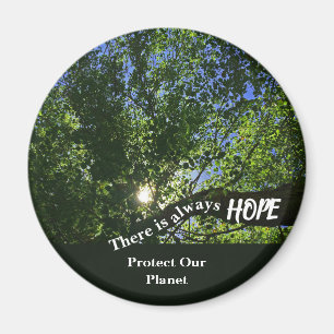 Íman Proteja Nosso Planeta Há Sempre Esperança Natureza