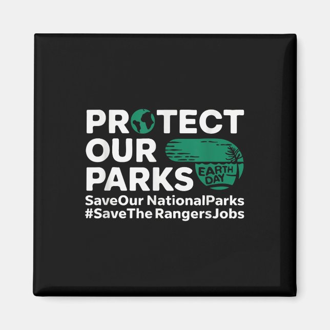 Íman Proteja Nossos Parques Salvem Nossos Parques Nacio (Frente)