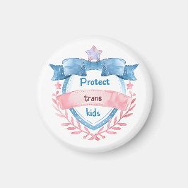 Íman Proteja o Design de Crianças Trans, Presente de Al