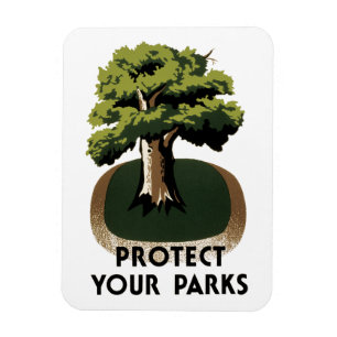 Íman Proteja seus parques