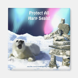 Íman Proteja todos os selos de harpa! Ímã dos animais