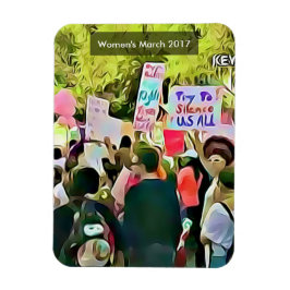 Íman Protesto contra Trump na agenda de março de 2017