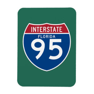 Íman Protetor da estrada nacional de Florida FL I-95 -