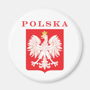 Íman Protetor do vermelho de Polska Eagle