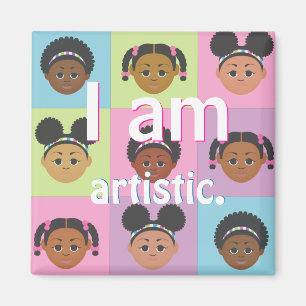 Íman #Proud2BNaturalMe #IAm Afirmação Positiva