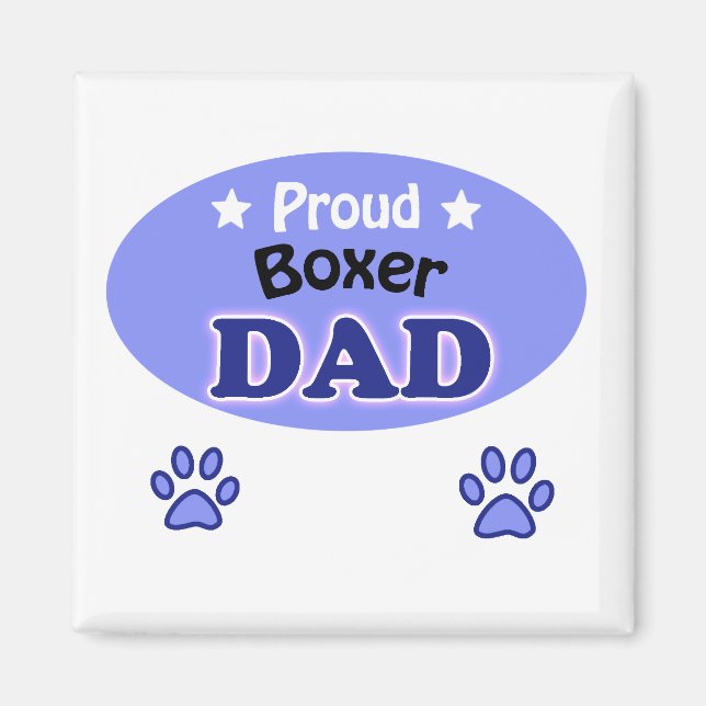 Íman Proud Boxer dad (Frente)