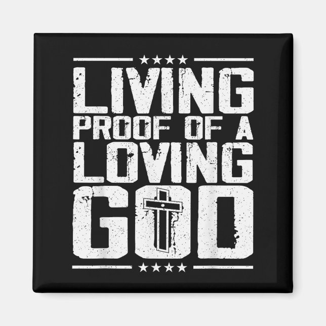 Íman Prova Viva de um Deus Vivo  (Frente)