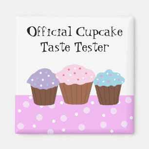 Íman Provador Oficial de Cupcake