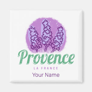 Íman Proveniência Retro Lavanda França Riviera França