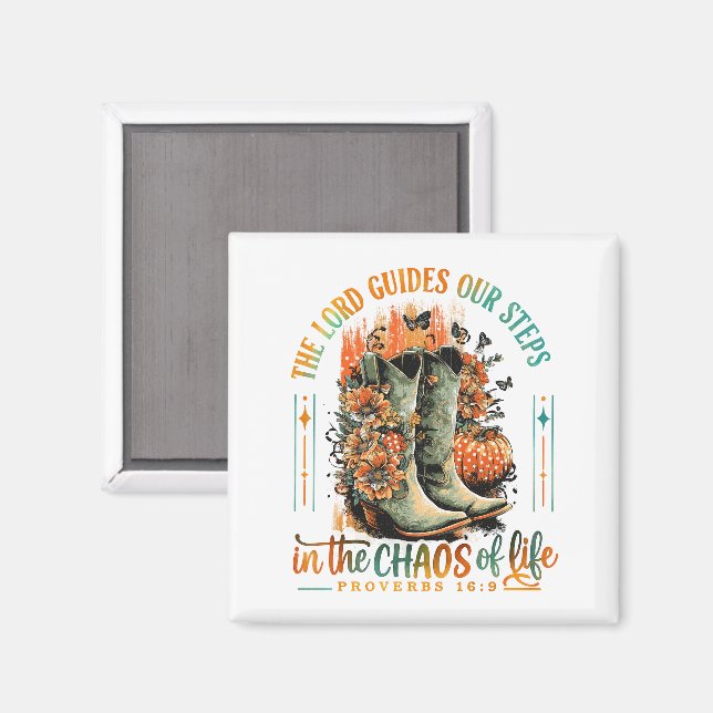 Íman Provérbios 16:9 (Front/Back)