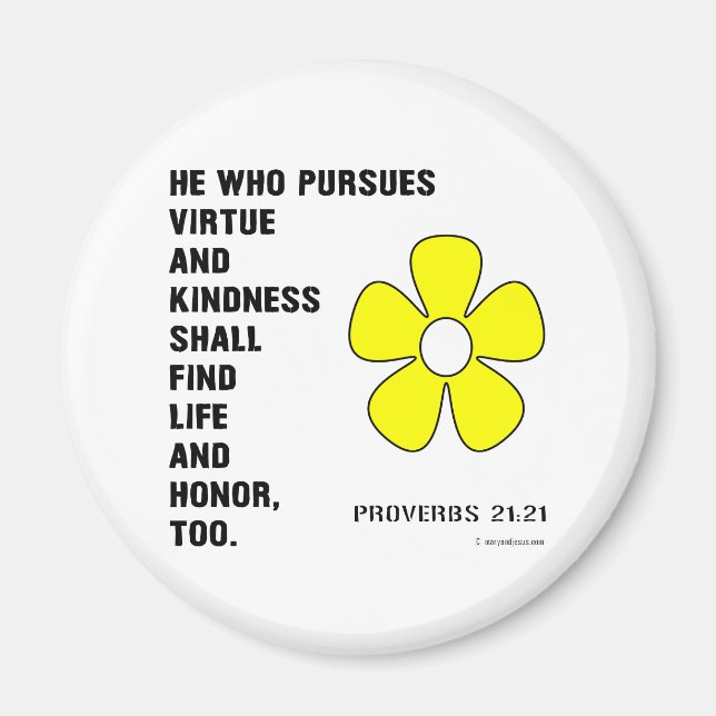 Íman Provérbios 22:21 Virtude (Frente)