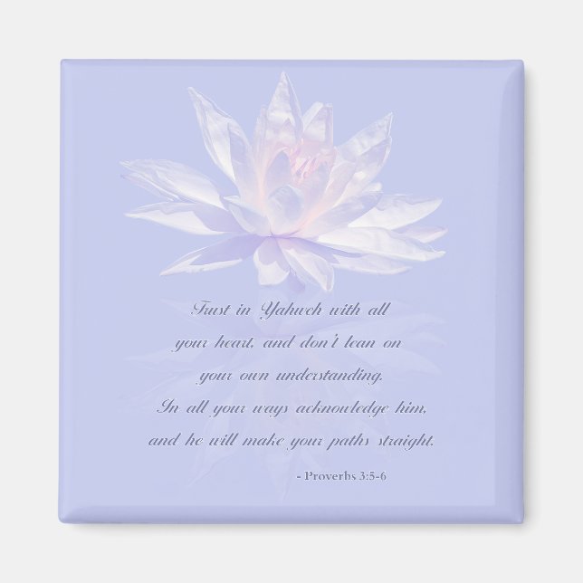 Íman Provérbios 3:5-6 | Verso Bíblia (Frente)