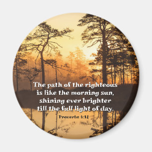 Íman Provérbios 4:18 Caminho da Bíblia direita Versa