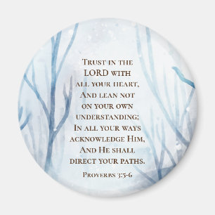 Íman Proverbs 3:5-6 Confie no Senhor com todo o Seu Cor