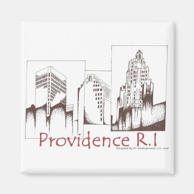 Íman Providence RI Magnet (Frente)