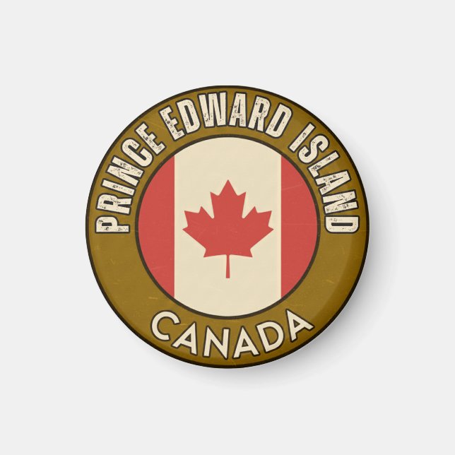Íman Província da Ilha do Príncipe Eduardo Canadá (Frente)