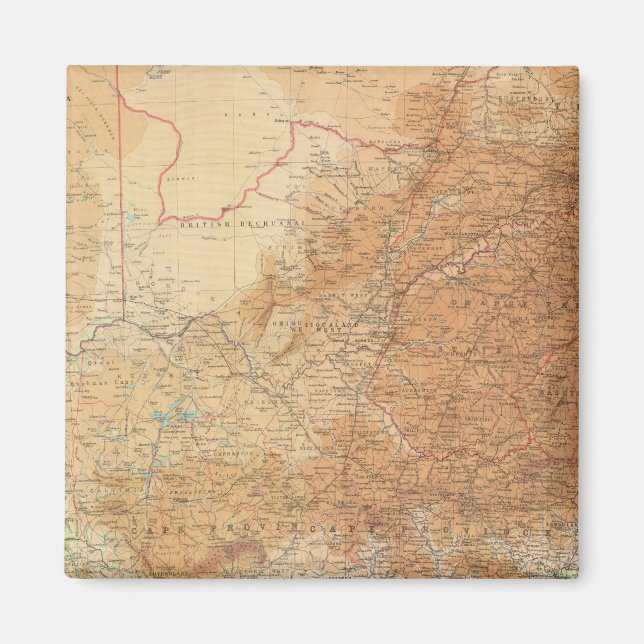 Íman Província de Cabo Composto, Transvaal (Frente)