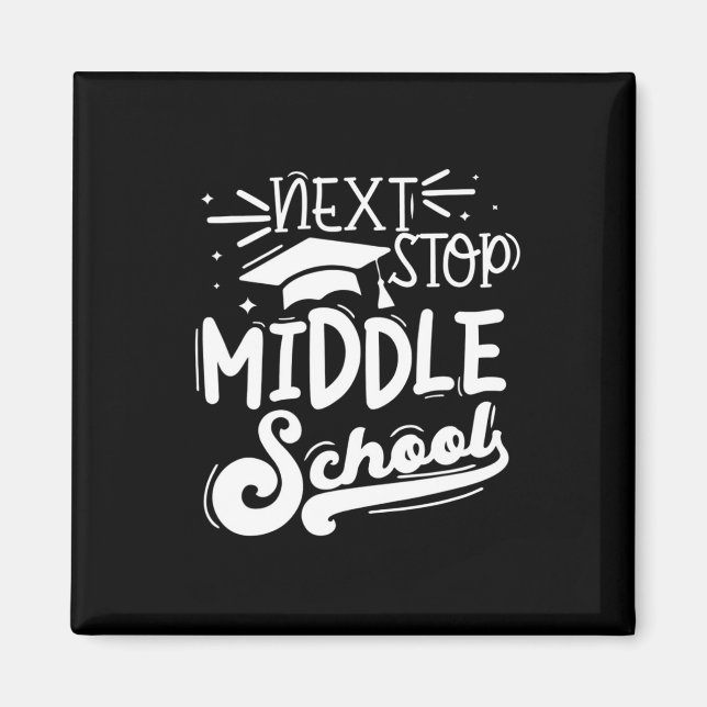 Íman Próxima Parada do Ensino Médio Soma de Graduação d (Frente)