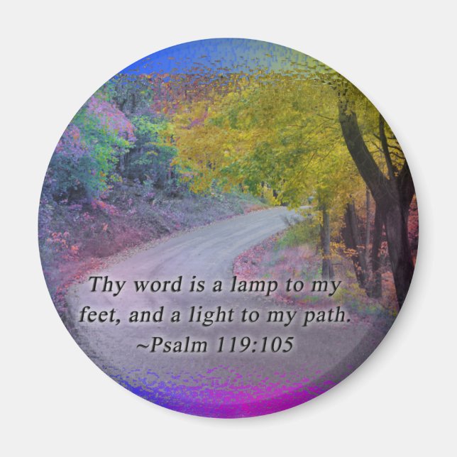 ÍMAN PSALM 119:105 THY WORD - LUZ PARA MEU CAMINHO - (Frente)
