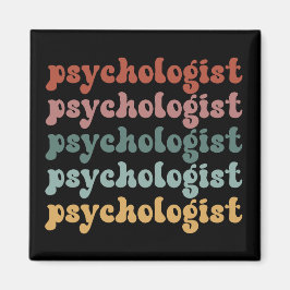 Íman Psicóloga Graduação de Estudantes Retro Psicologia