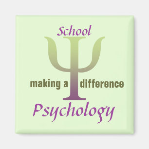 Íman Psicologia da escola que faz um ímã da diferenç