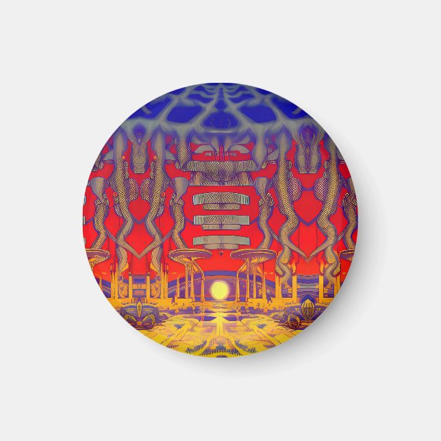 Íman Psychedelic Dreamland (Frente)