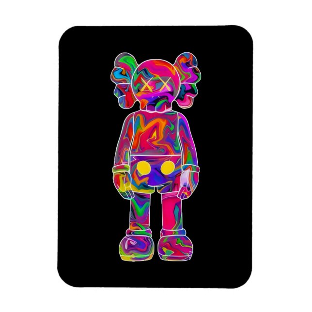 Íman Psychedelic Kaw (Vertical)