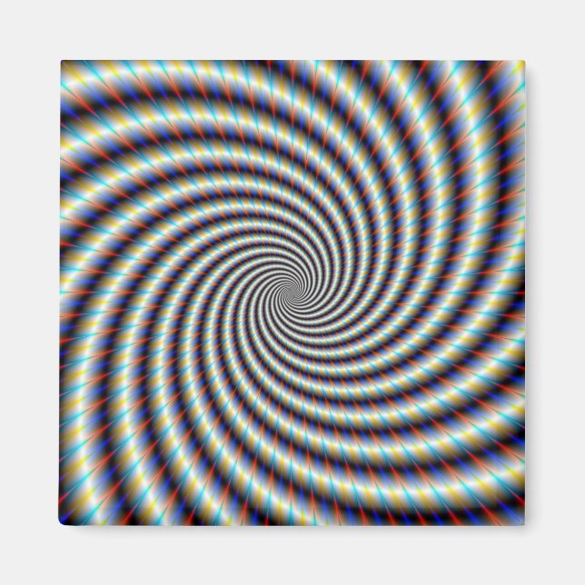 Íman Psychedelic Swirl (Frente)