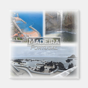Íman PT0035 Europa, Portugal, ilha da Madeira, geladeir