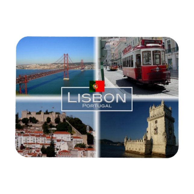 Íman PT Portugal - Lisboa - (Horizontal)
