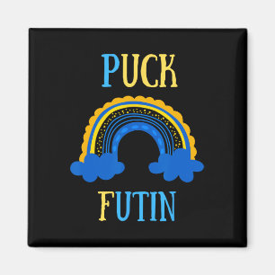 Íman Puck Futin Meme Design Divertido Ucrânia Rússia