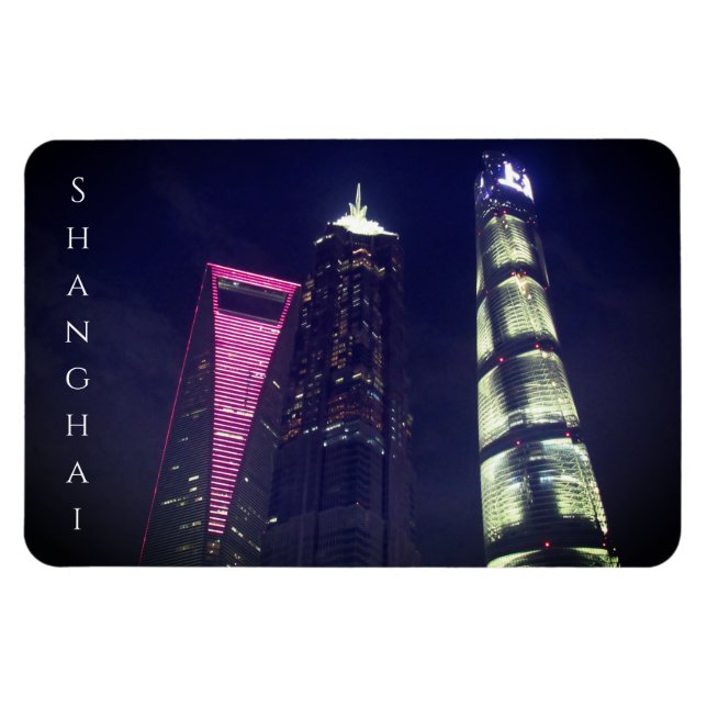 Íman pudong das torres de xangai (Horizontal)