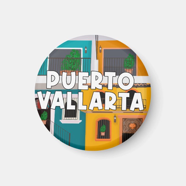 Íman Puerto Vallarta México (Frente)