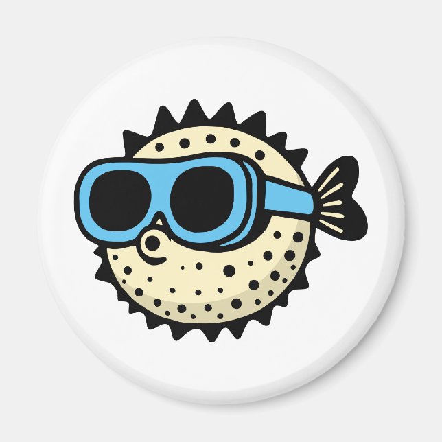 Íman Pufferfish (Frente)