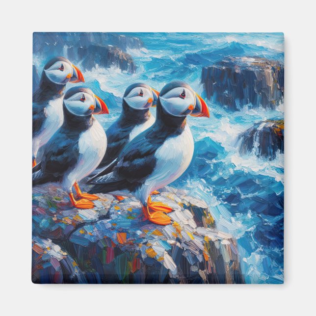 Íman Puffins (Frente)