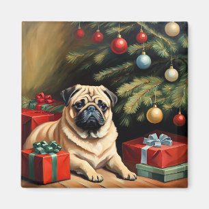 Íman Pug celebra o Natal