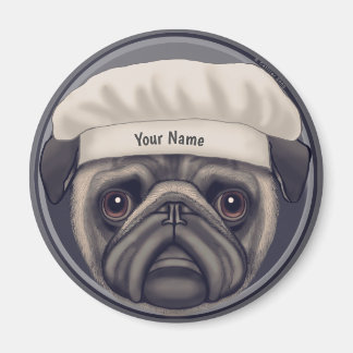 Íman Pug Chef