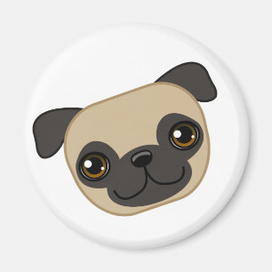 Íman Pug da jovem corça