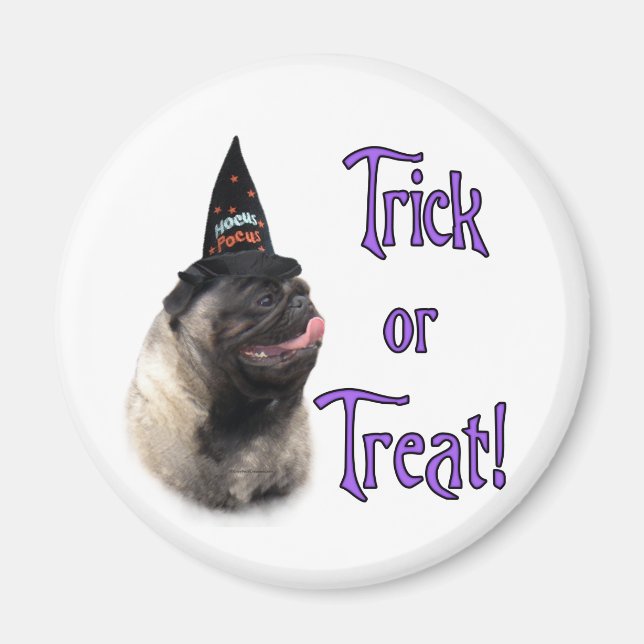 Íman Pug (desmaiar) Trick (Frente)