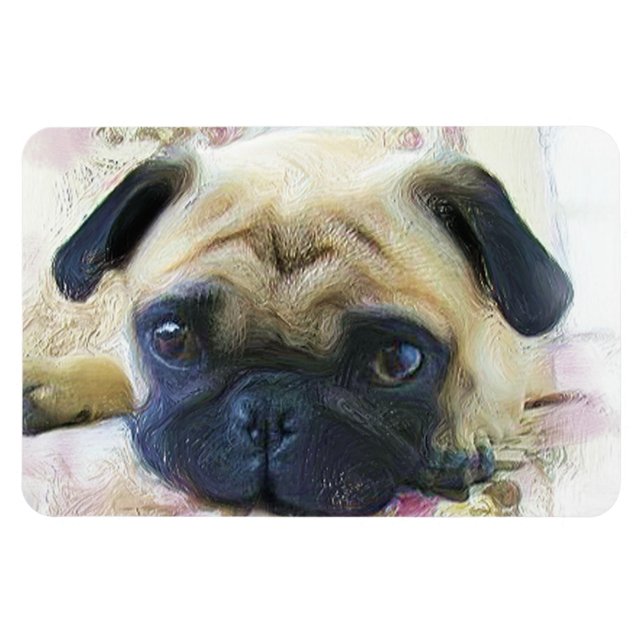 Íman Pug dog (Horizontal)