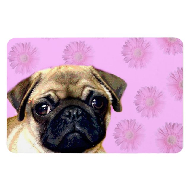 Íman Pug dog (Horizontal)