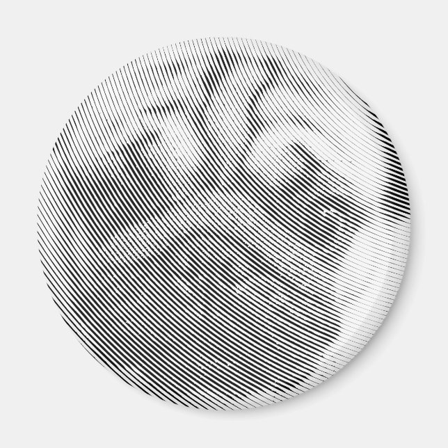 Íman Pug Face (Frente)